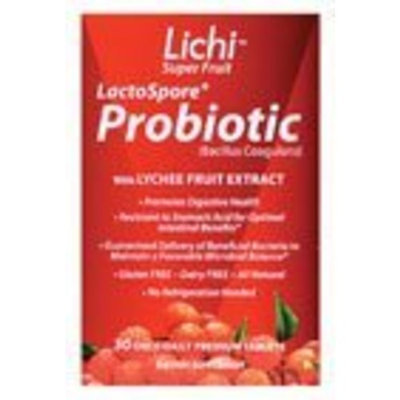 Bainbridge and Knight Lichi Super Fruit Probiotic - 30 Day Supply - 30 Tablets