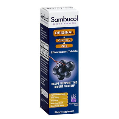 Sambucol Effervescent Tablets Original + Vitamin C & Zinc
