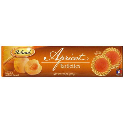 Roland Apricot Tartlettes, 7.05 oz (Pack of 20)