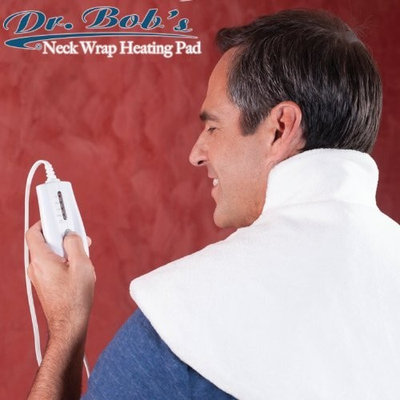 Dr. Bob's - Neck Wrap Heating Pad - Doctor Designed for Therapeutic Relief