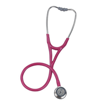 Littmann Cardiology III Adult/Pediatric Stethoscope, Raspberry, 1 ea