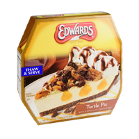 Edwards Turtle Pie with a Chocolaty Cookie Crust