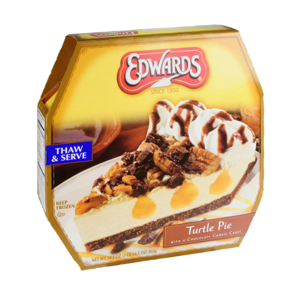 Edwards Turtle Pie with a Chocolaty Cookie Crust Reviews 2019