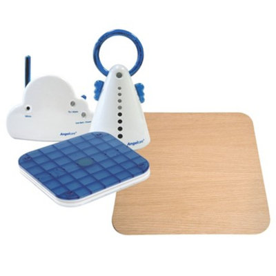 Angelcare AC201 Movement and Sound Monitor with Wood Support Board