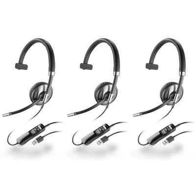 Plantronics Blackwire C710-M-3 Corded USB Headset