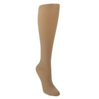 Sigvaris Soft Opaque 841CMSW35 15-20mmHg Closed Toe Calf Length Medium Short Women Nude