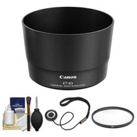 Canon ET-63 Lens Hood for EF-S 55-250mm f/4.0-5.6 IS STM with UV Filter + Accessory Kit