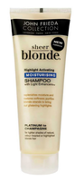 John Frieda® Sheer Blonde Highlight Activating Moisturizing Shampoo Platinum To Champagne