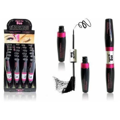 Kleancolor, Angelic Eye, Duo, Mascara, Eyeliner, Liquid Eyeliner, Black, Color, Definitive, Water Resistant, Waterproof, Precise, and , Professional, Look