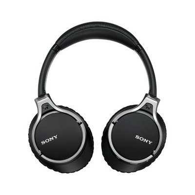Sony MDR-10RNC Premium Over-Ear Noise Cancelling Headphones with In-Line Mic and Controls (Black)