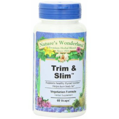 Nature's Wonderland Trim & Slim Supplement Capsules, 700 mg, 60 Count Bottle