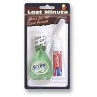 Convenience Kits International 101C Mouthwash / Toothpaste / Toothbrush Travel Kit