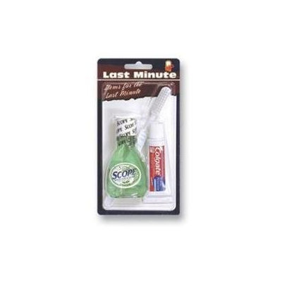Convenience Kits International 101C Mouthwash / Toothpaste / Toothbrush Travel Kit