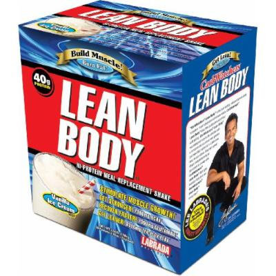 Labrada Nutrition Lean Body Meal Replacement Powder, Vanilla, 4.2-Ounce Packets (Pack of 20)