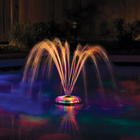 Great American Small Underwater Floating Light and Fountain for Pools