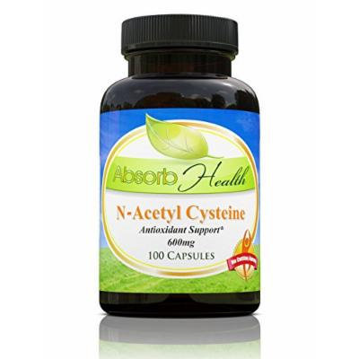 NAC N-Acetyl Cysteine , 600mg 100 Capsules , Glutathione Precursor Key Antioxidant , Liver Detox Supplement