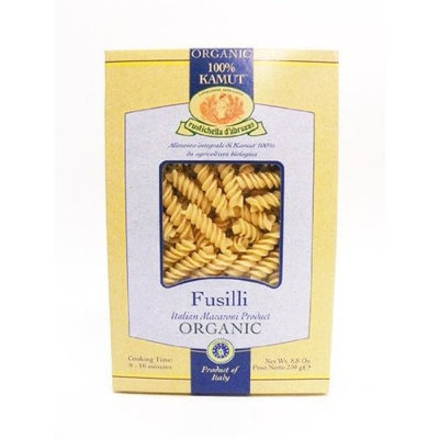 Rustichella 100% Organic Kamut Fusilli Pasta 8.8 oz