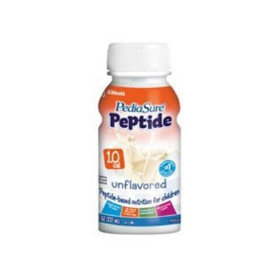 Abbott Pediasure Peptide 1.0 Unflavored Bottles 24 X 8oz Case