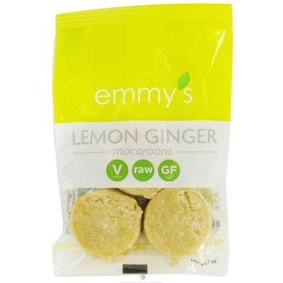 Emmy's Organics Lemon Ginger Macaroons - 2 oz