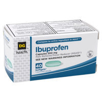 DG Health Ibuprofen Softgels - 40 ct