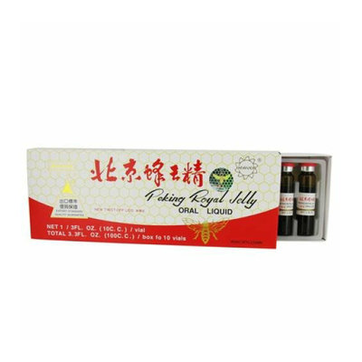 Superior Trading Co. Peking Royal Jelly Ampules Pack of 10 10 cc vials