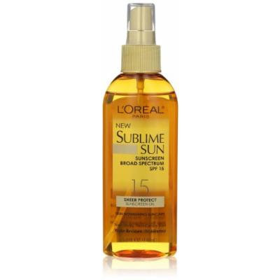 L'Oréal Paris New Sublime Sun 30 SPF Sheer Protect Sunscreen Oil