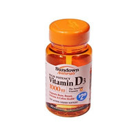 Sundown Naturals Vitamin D SFGL 1000IU PP$2.99 SDWN Size: 60