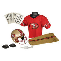 Franklin Sports NFL 49Ers Deluxe Uniform Set - Small