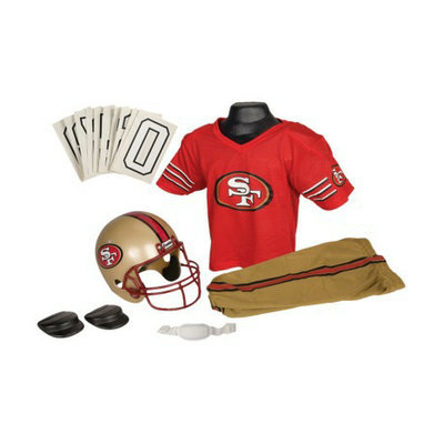 Franklin Sports NFL 49Ers Deluxe Uniform Set - Small