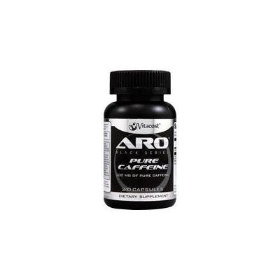 ARO-Vitacost Black Series Pure Caffeine -- 200 mg - 240 Capsules