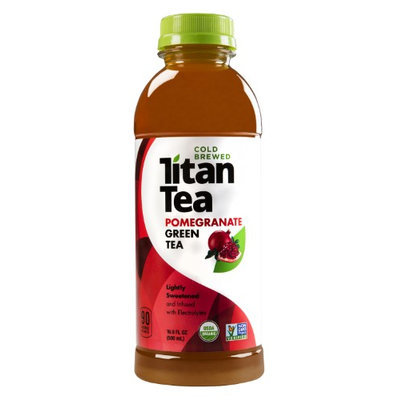 Titan Tea TEA, GREEN, POMEGRANATE, (Pack of 12)