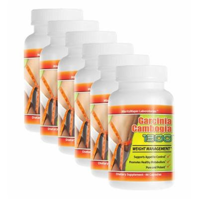 MaritzMayer Garcinia Camboiga 1300, 60 Capsules , 6 Pack
