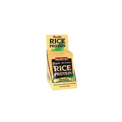 Nutribiotic Vegan Rice Protein Vanilla, 12/.53 oz. Pkts
