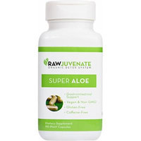 Raw Green Organics - RawJuvenate - Super Aloe - Gastrointestinal Support - 90 Plant Capsules