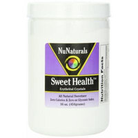 NuNaturals Sweet Health Erythritol Crystals Powder, 16 Ounce