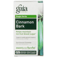 Gaia Herbs Cinnamon Bark Liquid Phyto-Capsules, 60 Count