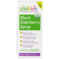 Gaia Herbs Kids Black Elderberry Syrup, 3 Ounce