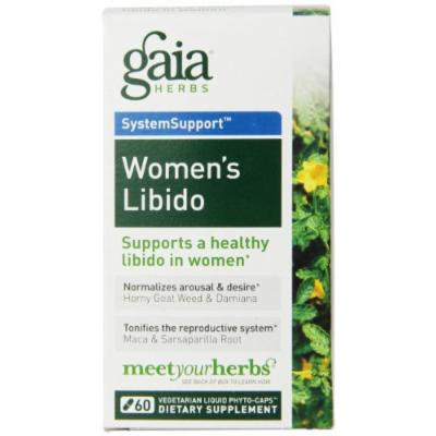 Gaia Herbs Women's Libido Liquid Phyto-Capsules, 60 Count