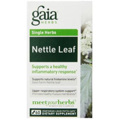 Gaia Herbs Nettle Leaf Liquid Phyto-Capsules, 60 Count