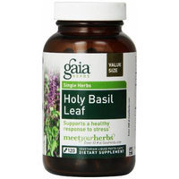 Gaia Herbs Holy Basil Leaf Liquid Phyto-Capsules, 120 Count