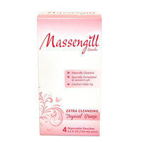 Massengill Extra Cleansing Disposable Douche, Tropical Breeze, 4 ea