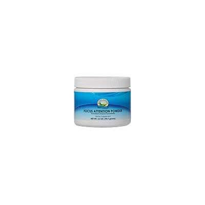 Nature's Sunshine Focus Attention Powder for Nervous System Nutritionally 3.3 Oz. Each (Pack of 2)