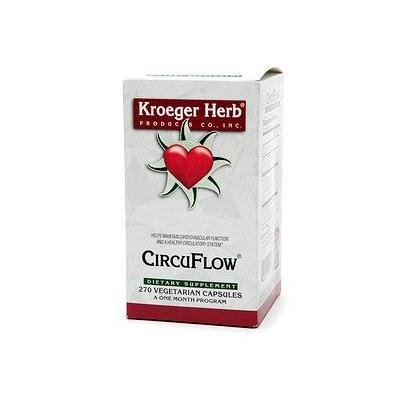 Kroeger Herb CircuFlow, Veggie Capsules 270 ea