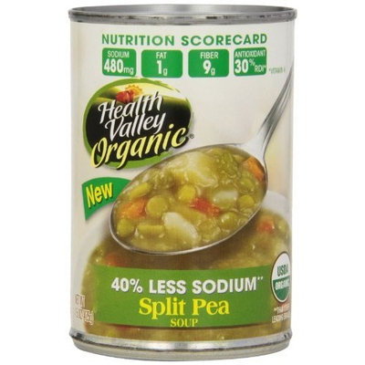 Health Valley Organic Split Pea Soup, 15 Ounce Cans (Pack of 12)