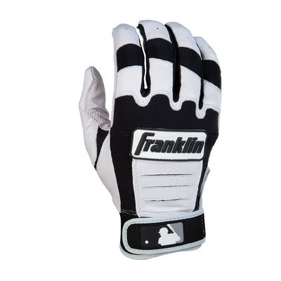 Franklin Sports CFX PRO Series Adult Batting Glove Pearl / Black