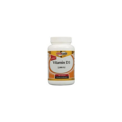 Vitacost Brand Vitacost Vitamin D3 (as Cholecalciferol) -- 2000 IU - 300 Capsules