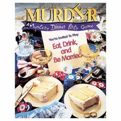 BePuzzled Eat Drink and Be Married Murder Mystery Party Game Ages 16+
