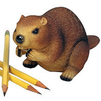 Streamline Busy Beaver Twist Pencil Sharpener Eager Animal Home Office Desk Accessory