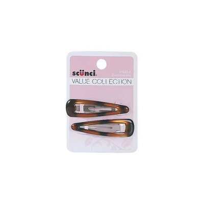 DDI 1187583 Scunci-Epoxy Hair Clippie 2Pk Case Of 6