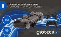 Goodbetterbest Ltd PS4 Controller Skin Plus Black W/Built In Battery Playstation 4